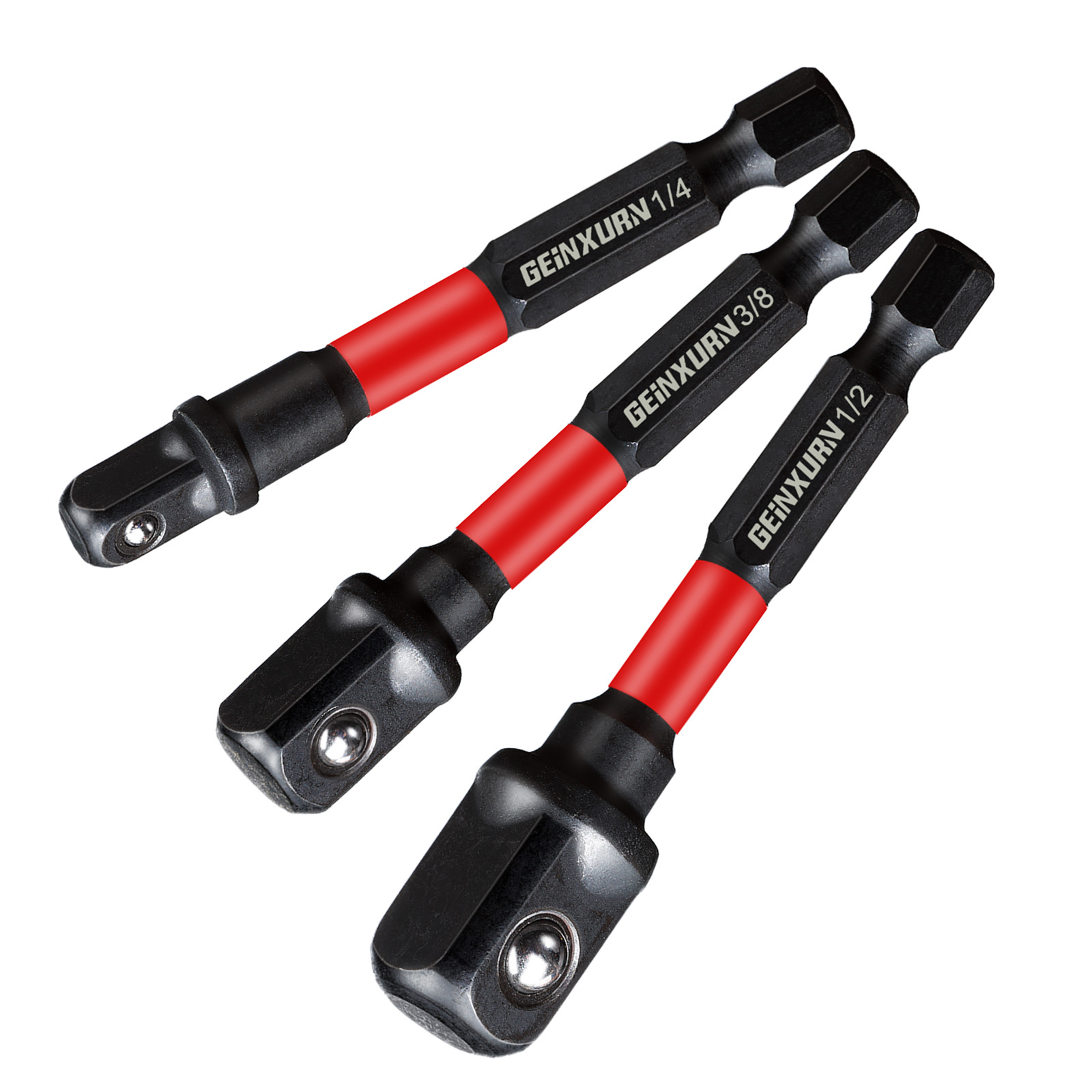 Power Tools Impact Wrench - Geinxurn Impact Socket Adapter Set,1/4