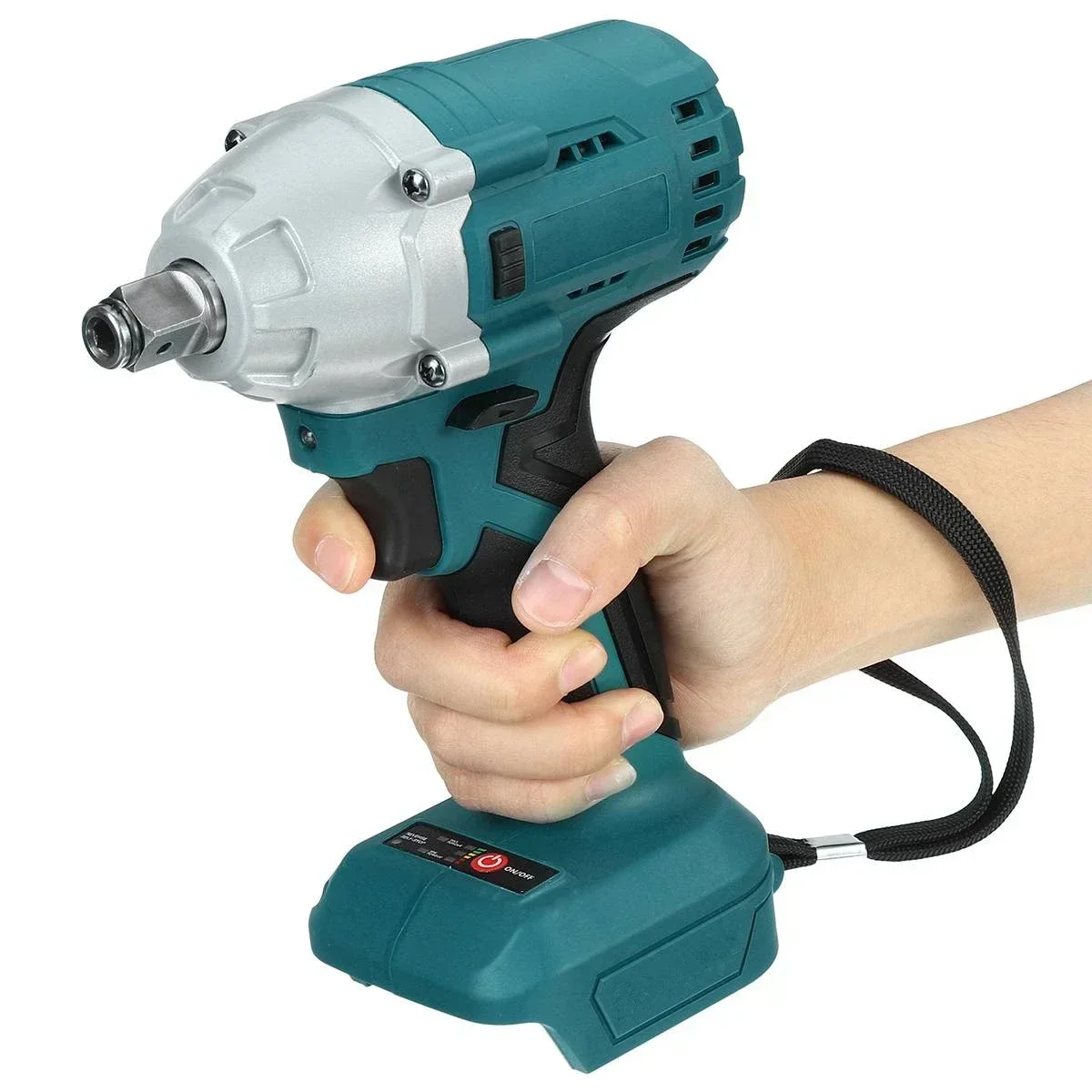 Power Tools Impact Wrench - 18V Electric Wrench Brushless impact Screwdriver