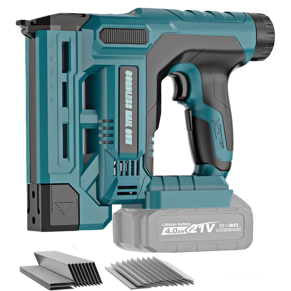 Staple Gun Electric - 2 In1 Cordless Electric Nail Gun