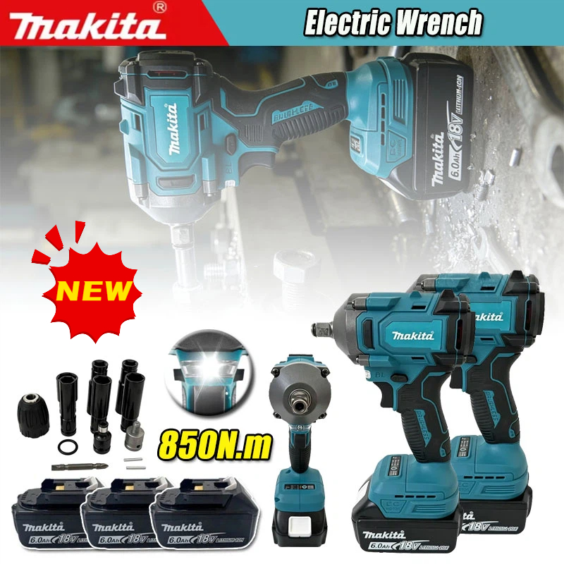 Power Tools Impact Wrench - Makita Brushless Cordless Impact Wrench 350Nm