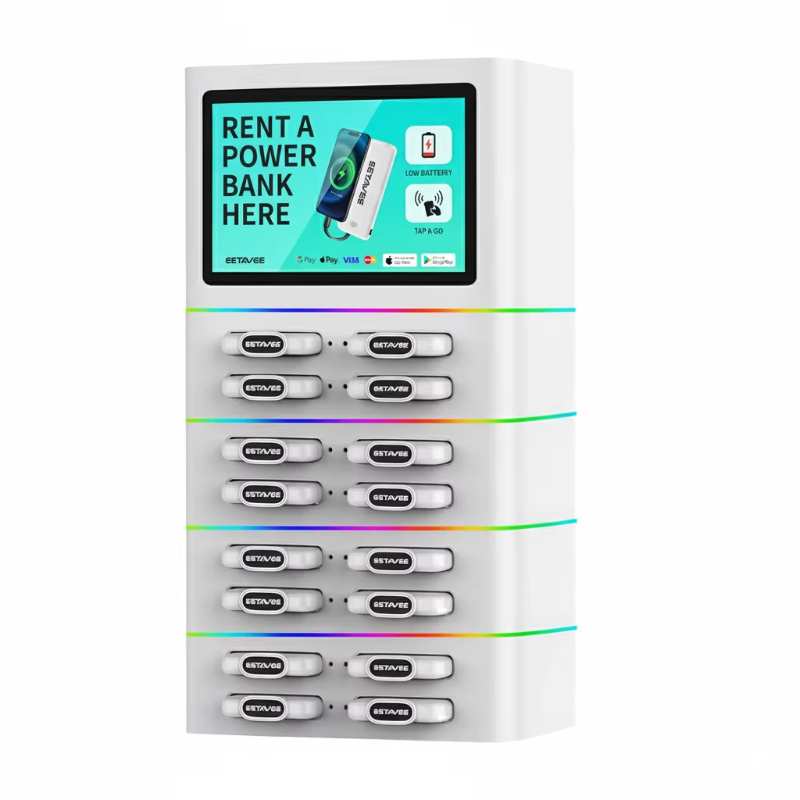 Power Tools Rental - Commercial 16-slot stackable mobile power rental