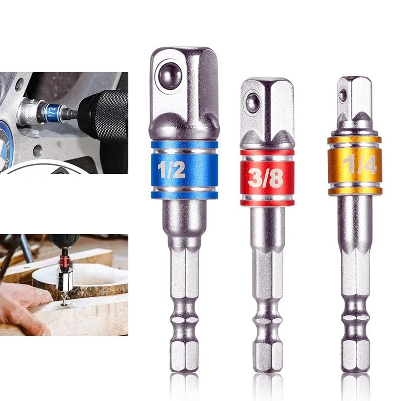 Power Tools Impact Wrench - Socket Impact Driver Extension Adapter Extended