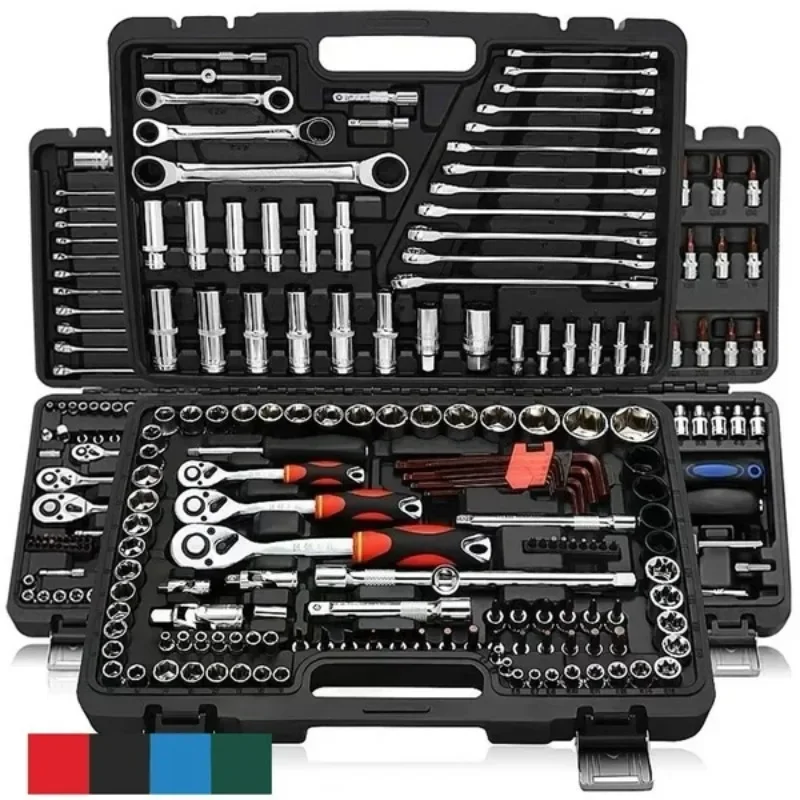Rotary Tool Kit - 46pcs Socket Set Car Repair Tool
