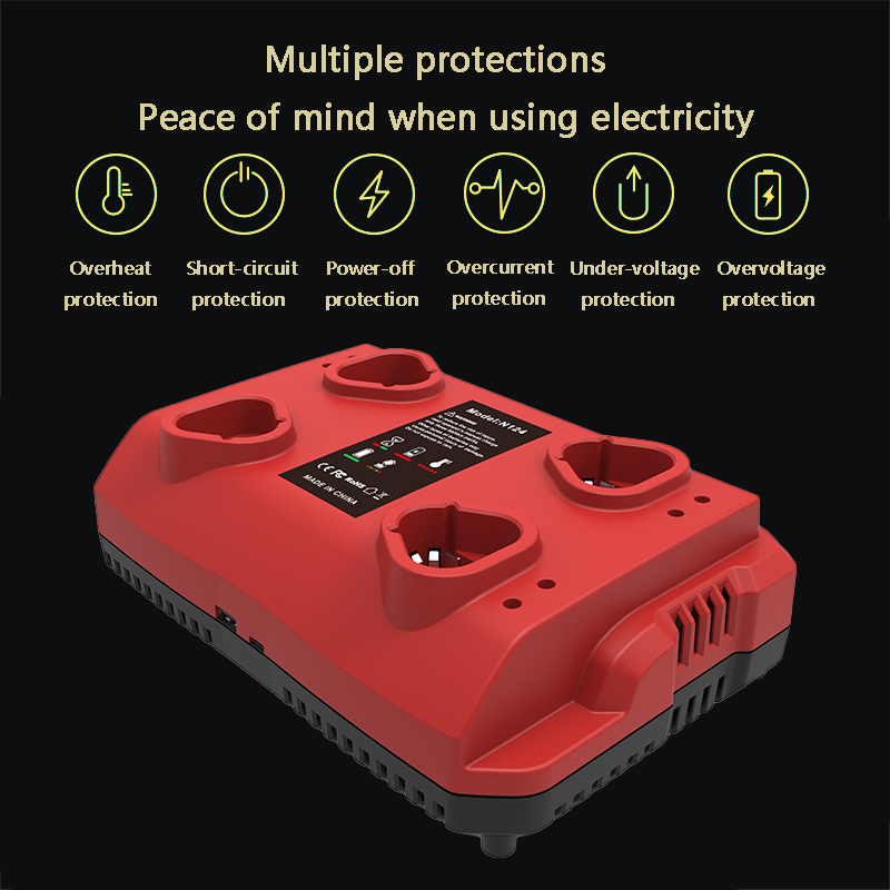 Power Tools Toolstation - Victpower Universal Fast Charger For Milwaukee