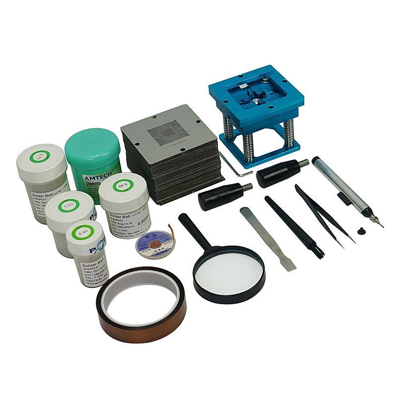 Power Tools Toolstation - BGA Stencils 184Pcs Template BGA Reballing