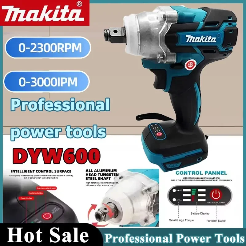 Power Tools Impact Wrench - Makita DTW600 Cordless Impact Wrench 280N.m