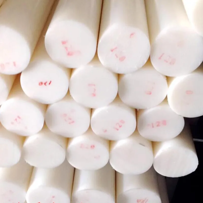 Power Tools Manufacturers - White Plastic Nylon Rod Round Bar