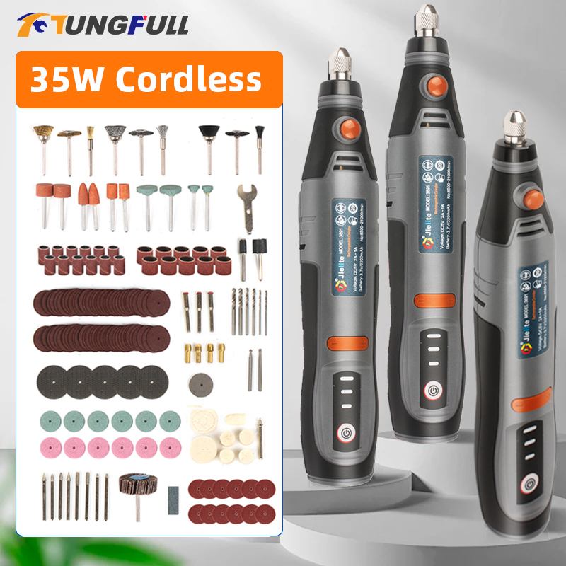 Power Tools Ingco - 35W Rechargeable Electric Drill USB Cordless