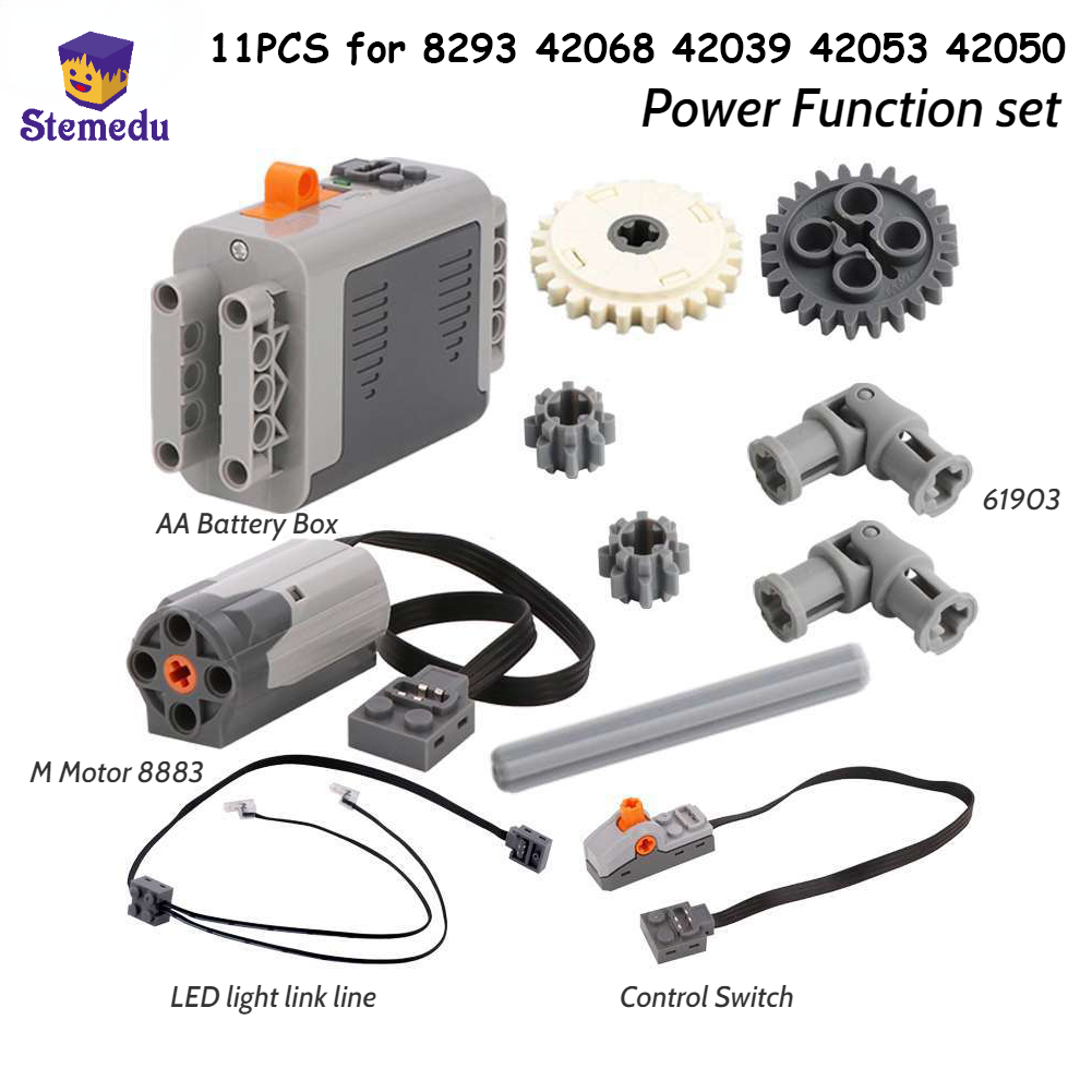 Power Tools Organizer - 11PCS MOC Power Functions Technical Parts