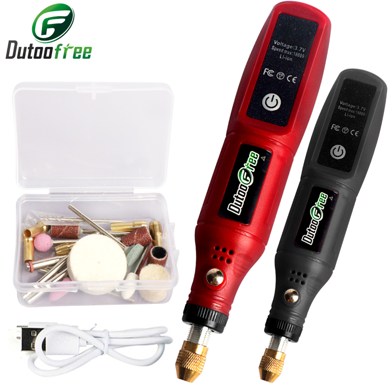 Power Tools Ingco - USB Cordless Rotary Tool Kit Woodworking