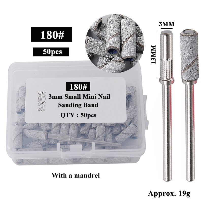 Power Tools Organizer - 50pcs/box 3mm Mini Sanding Bands with