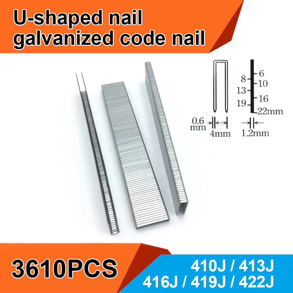 Staple Gun Electric - 3610Pcs 410J 413J 416J 419J 422J