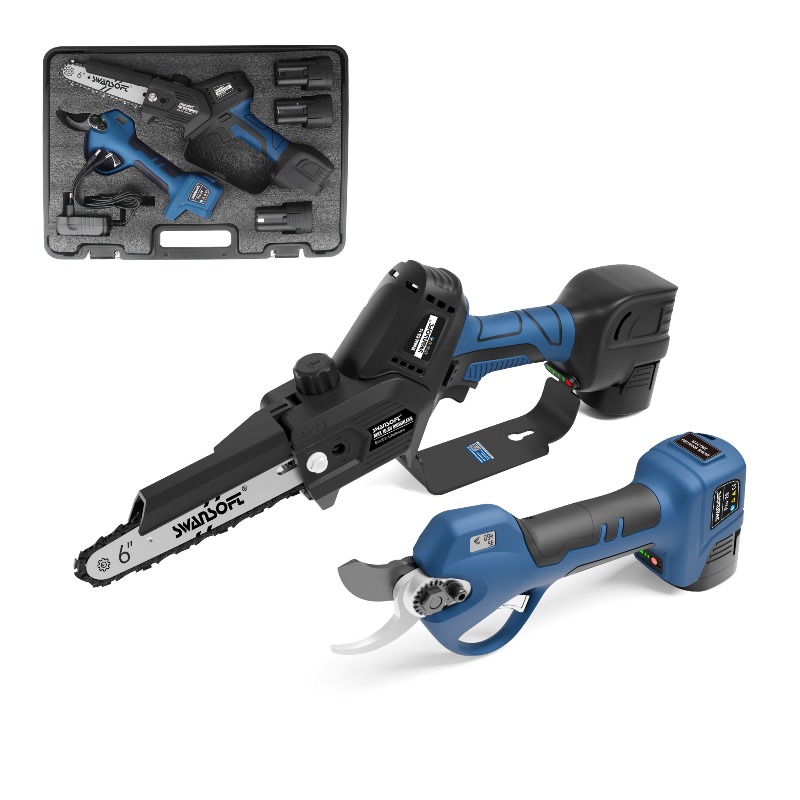 Power Tools Set - 【Best-Selling】Cordless Brushless Electric Pruning Shears And