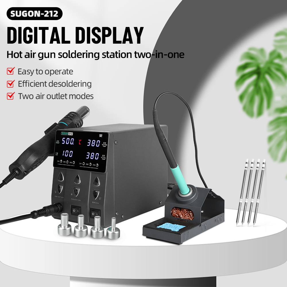 SUGON 212 760W 2-in-1 Solderin - Power Tools Toolstation review and price