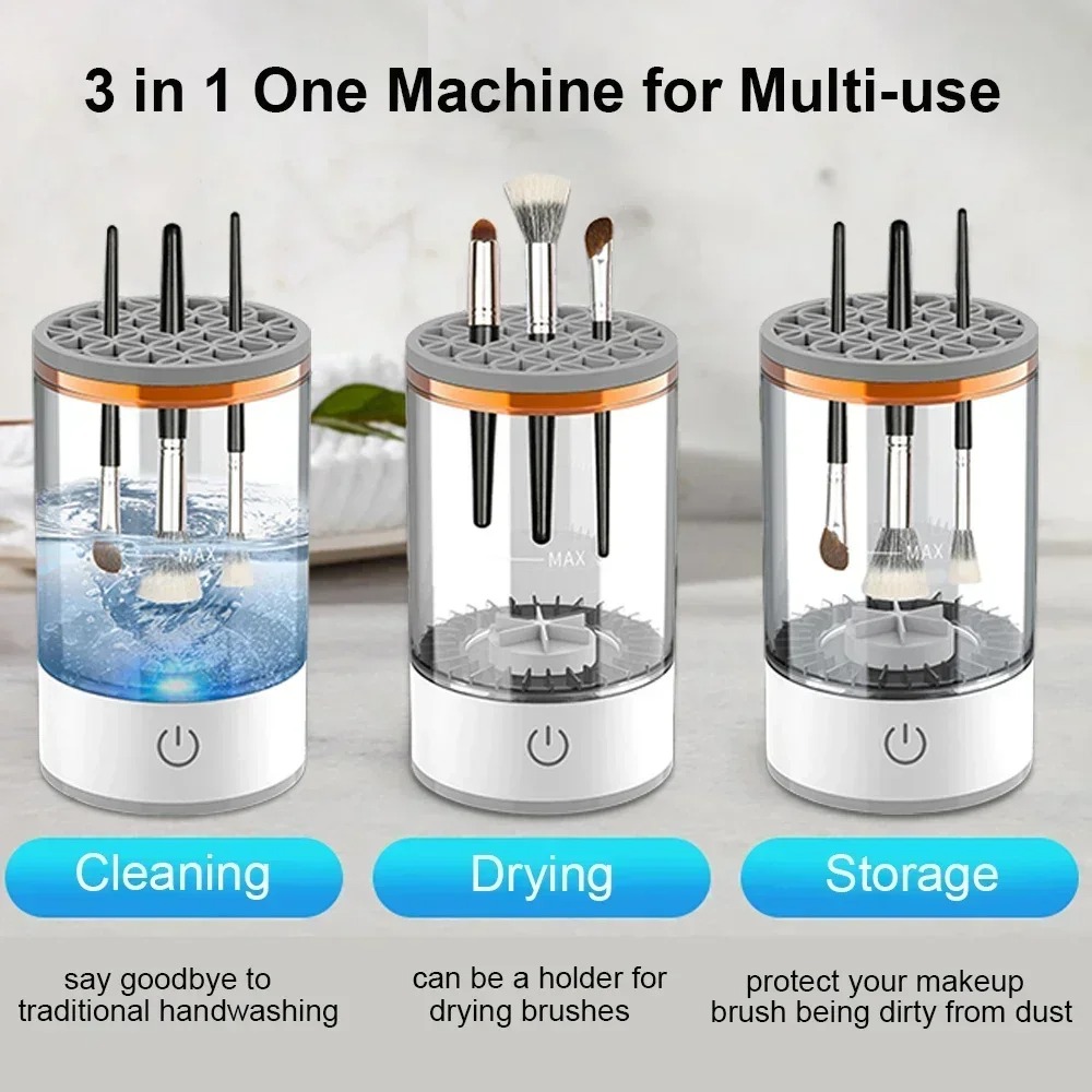 Automatic Electric Makeup Brus - Power Tools Organizer review and price