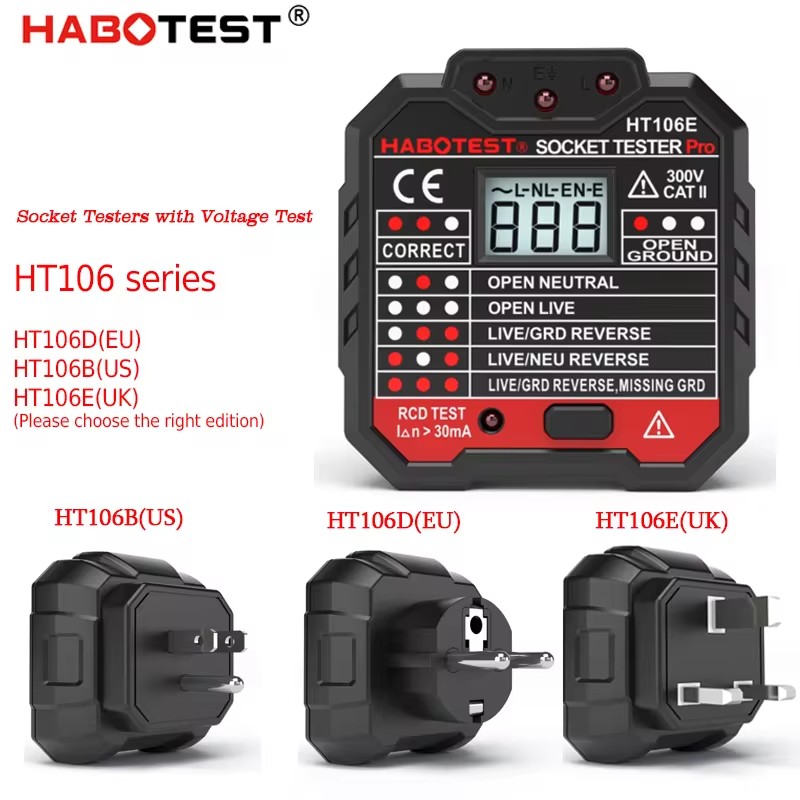 HT106 Digital Socket Tester Pr - Power Tools Uk Review review and price