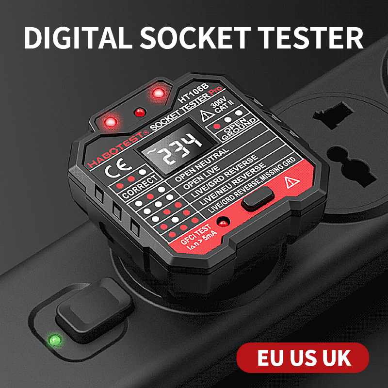 HT106 Digital Socket Tester Pr - Power Tools Uk Review review and price