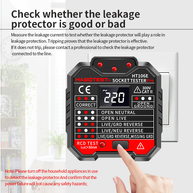 HT106 Digital Socket Tester Pr - Power Tools Uk Review review and price