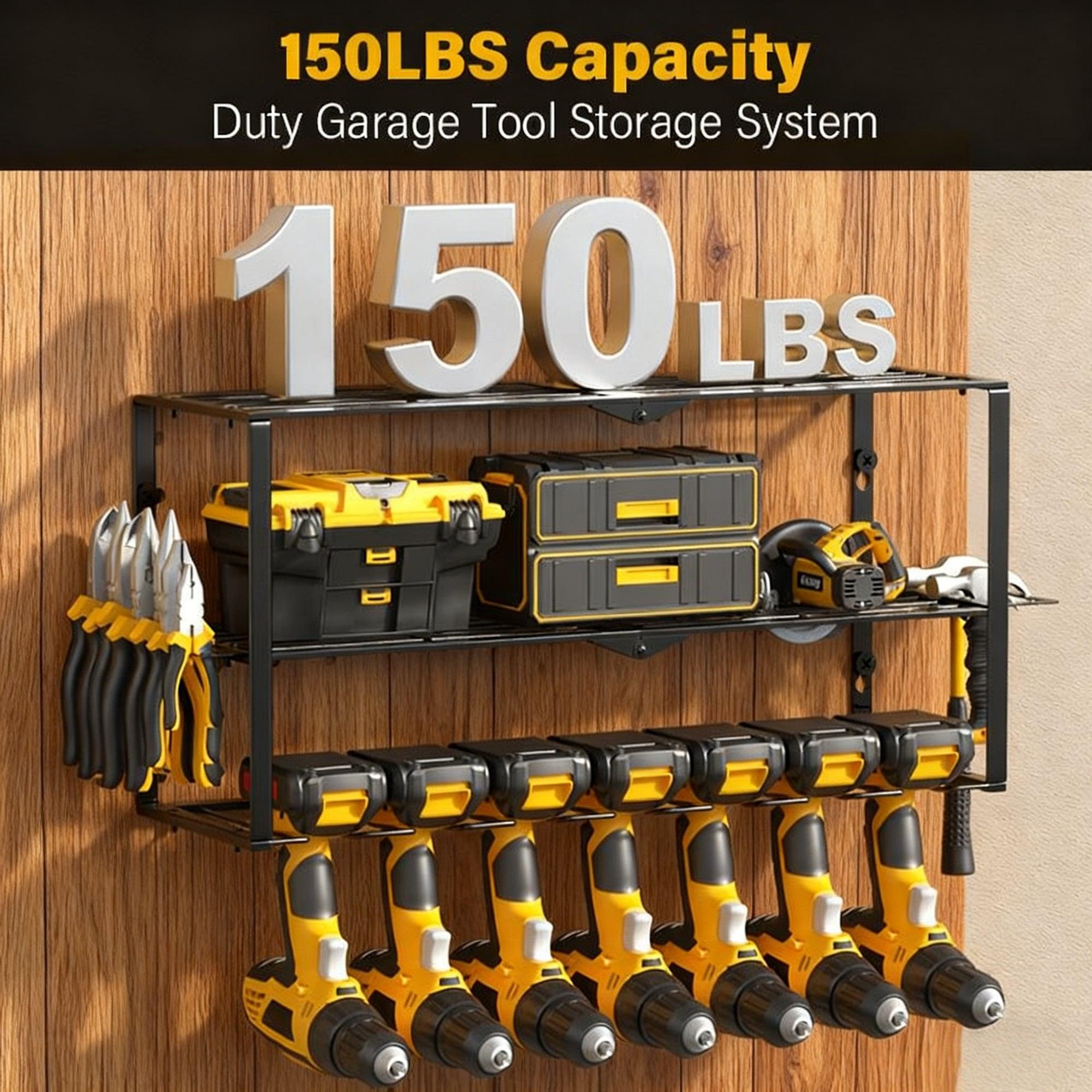 Heavy Duty Wall Mounted Power  - Power Tools Organizer review and price