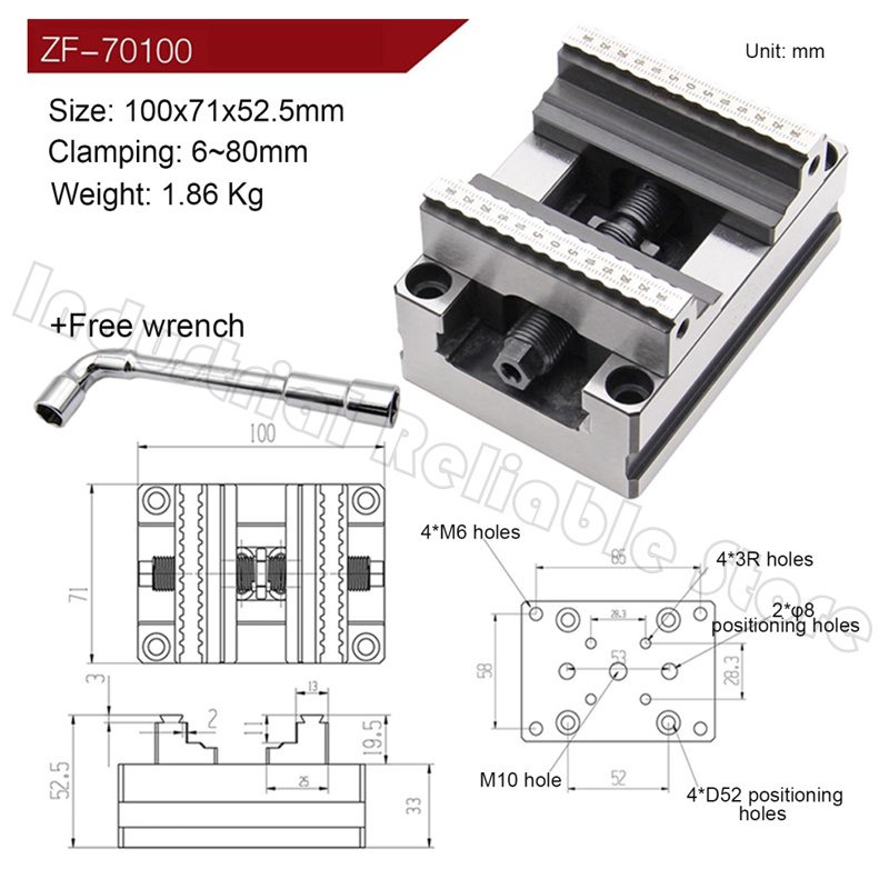 CNC self-centering vice CNC fo - Power Tools Toolstation review and price