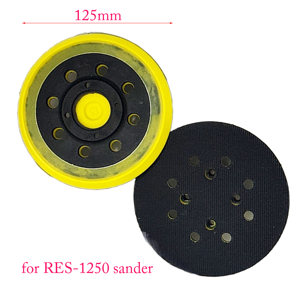 5 Inch 8 Hole Yellow Black Pol - Power Tools Yellow And Black review and price