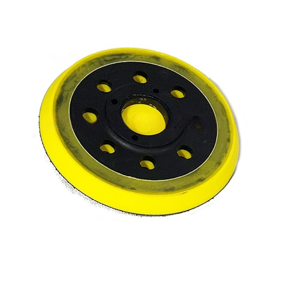 5 Inch 8 Hole Yellow Black Pol - Power Tools Yellow And Black review and price