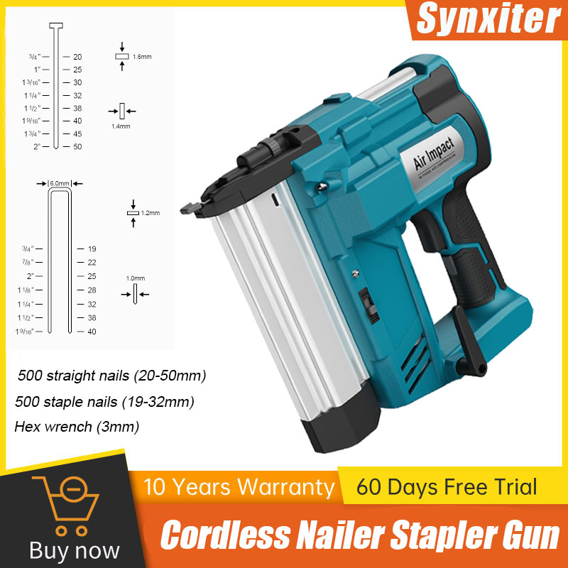 18V Cordless Nail Staple Gun F - Staple Gun Electric review and price