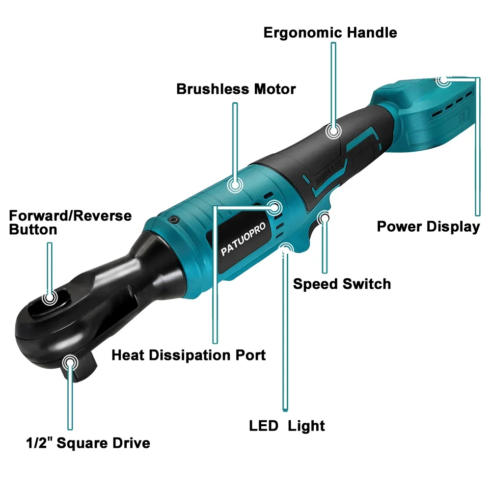300N.m Brushless Electric Ratc - Power Tools Ingco review and price