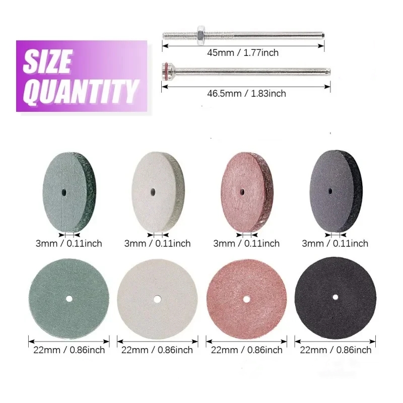 42Pcs Polishing Wheels Kit 40P - Rotary Tool Kit review and price