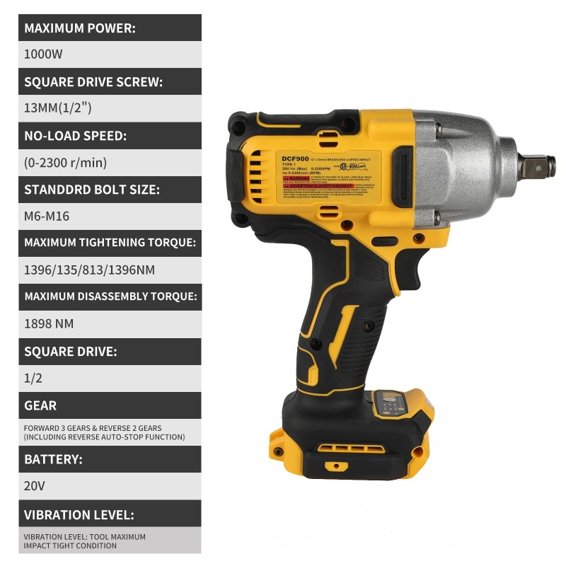 Brushless Cordless Impact Wren - Power Tools Impact Wrench review and price
