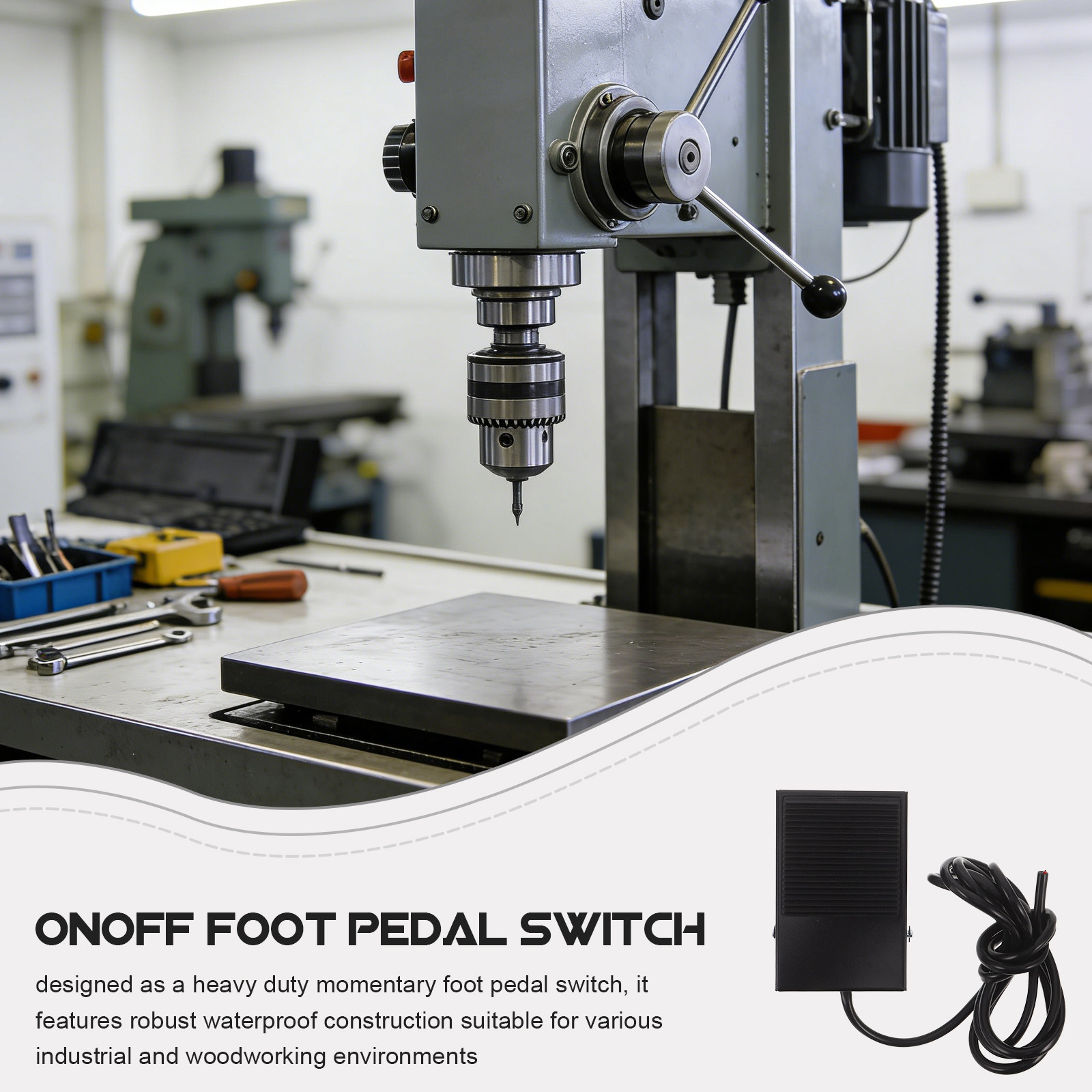 Momentary Foot Pedal Switch fo - Power Tools Machine review and price