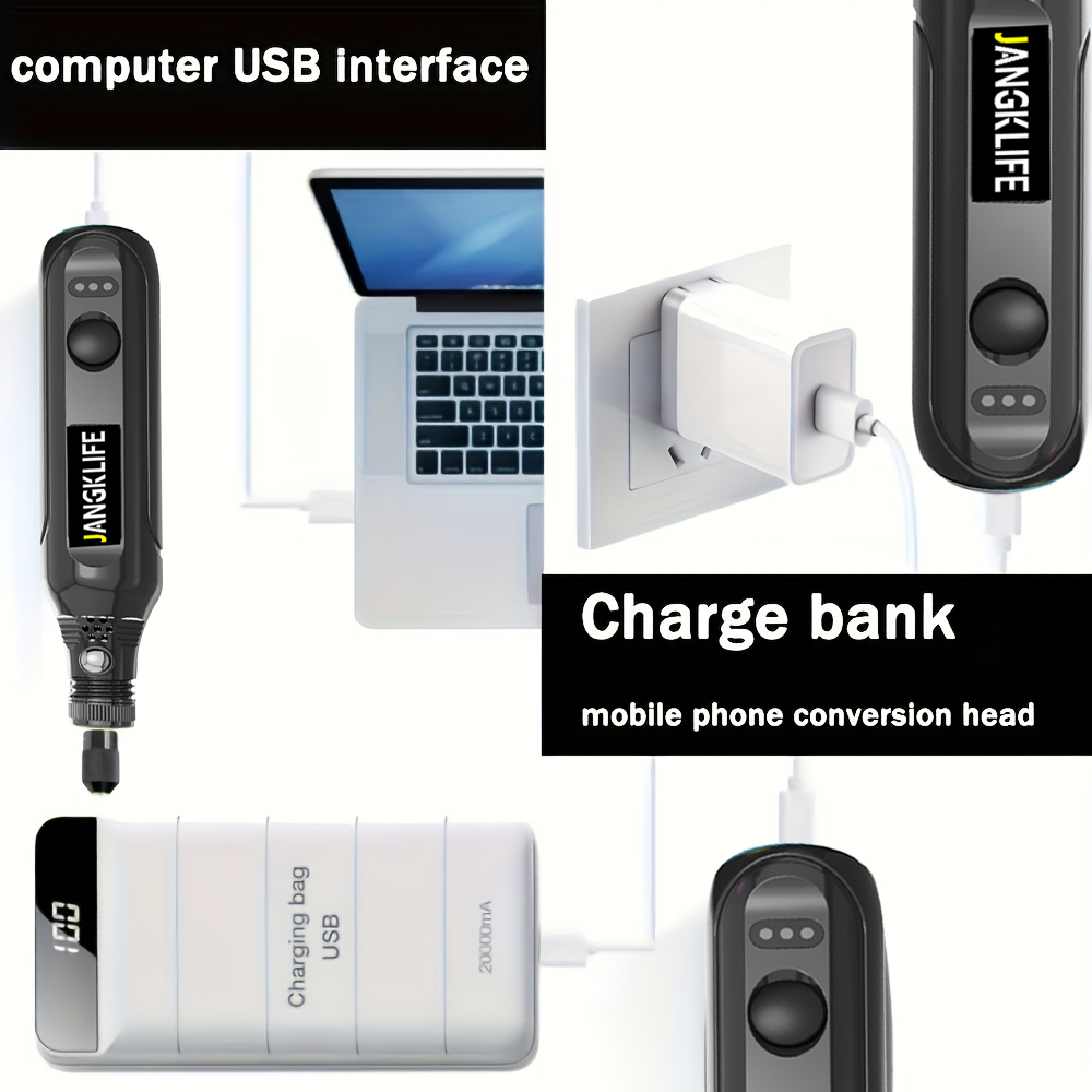 JANGKLIFE USB Cordless Rotary  - Power Tools Ingco review and price