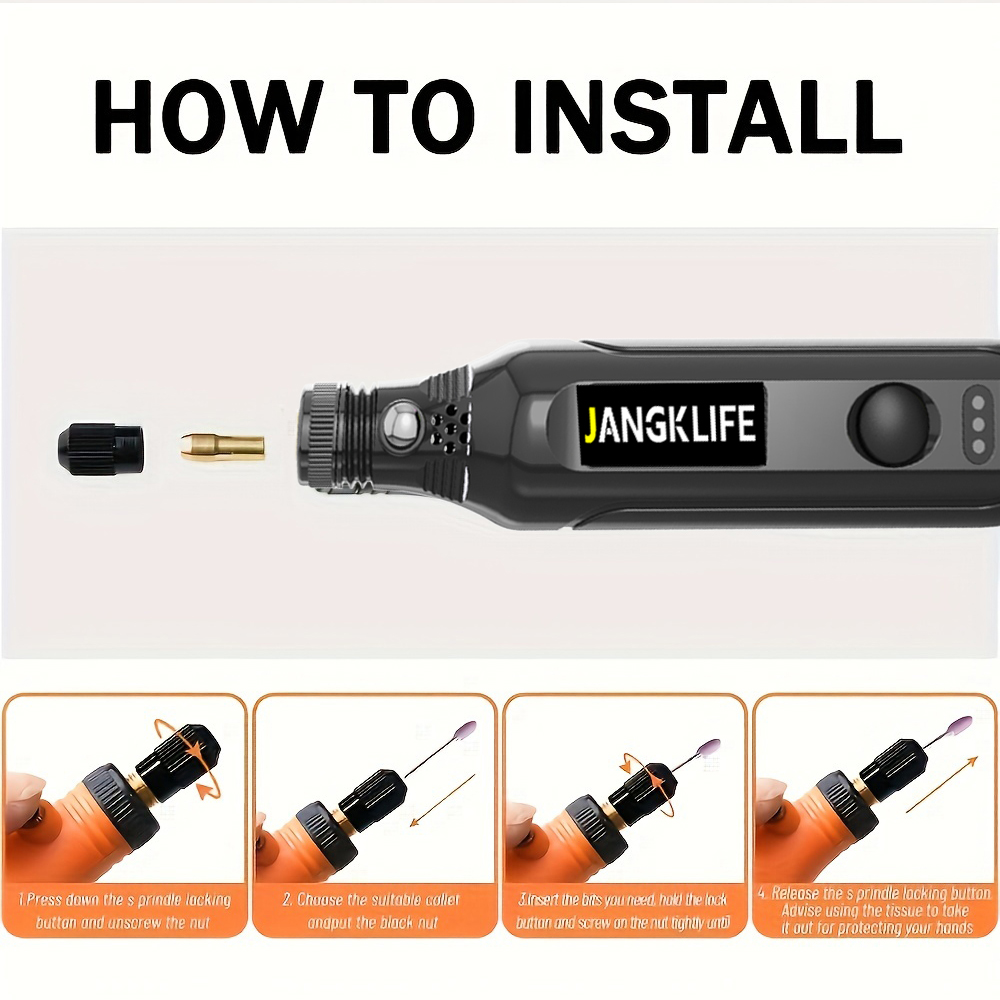 JANGKLIFE USB Cordless Rotary  - Power Tools Ingco review and price