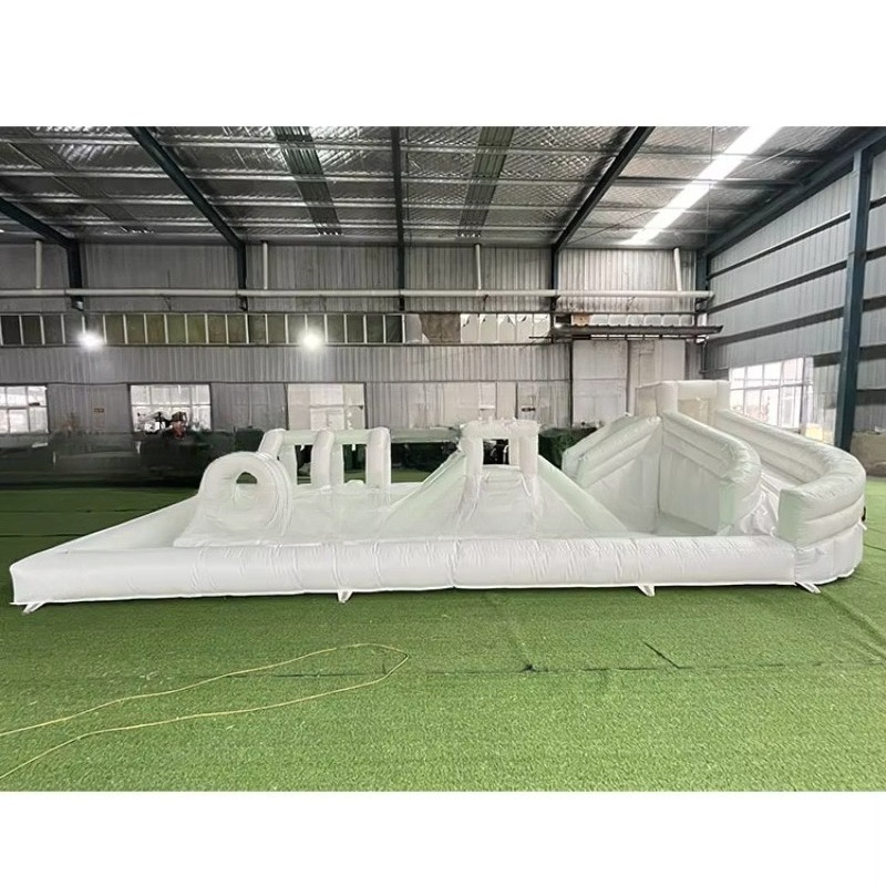 White inflatable water enterta - Power Tools Rental review and price