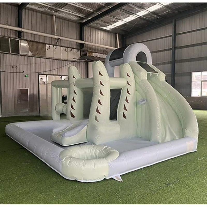 White inflatable water enterta - Power Tools Rental review and price