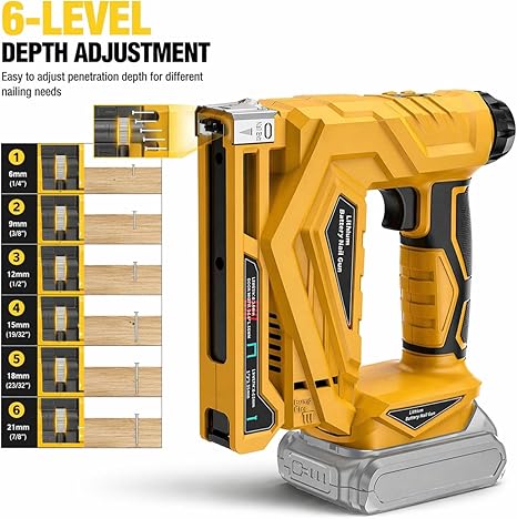 YEARTOP 2 Mode Electric Nailer - Staple Gun Electric review and price