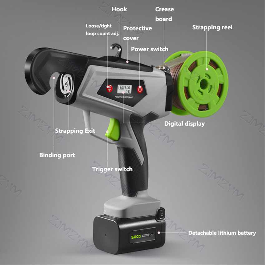 Electric Branch Tying Binding  - Power Tools Machine review and price