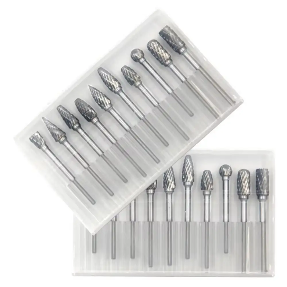 10PCS Carbide Rotary Burr Set  - Rotary Tool Kit review and price