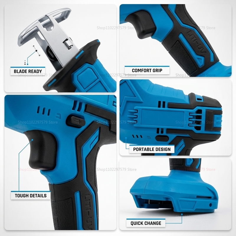 Cordless Electric Reciprocatin - Power Tools For Construction Work review and price