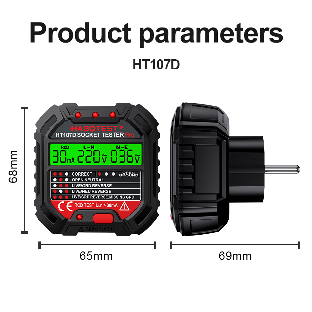 HT106/HT107 Socket Testers Vol - Power Tools Uk Review review and price