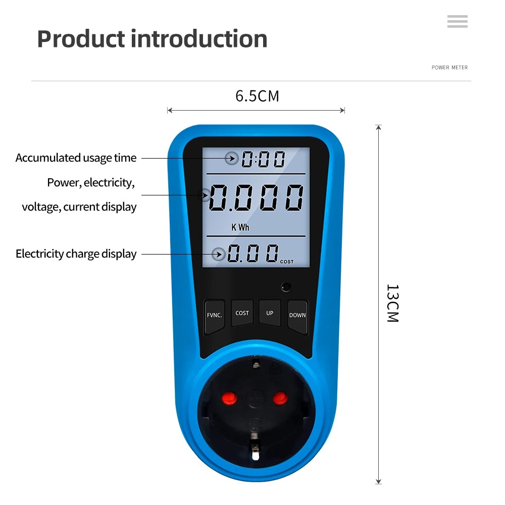 Digital Current Meter AC 230V  - Power Tools Uk Review review and price