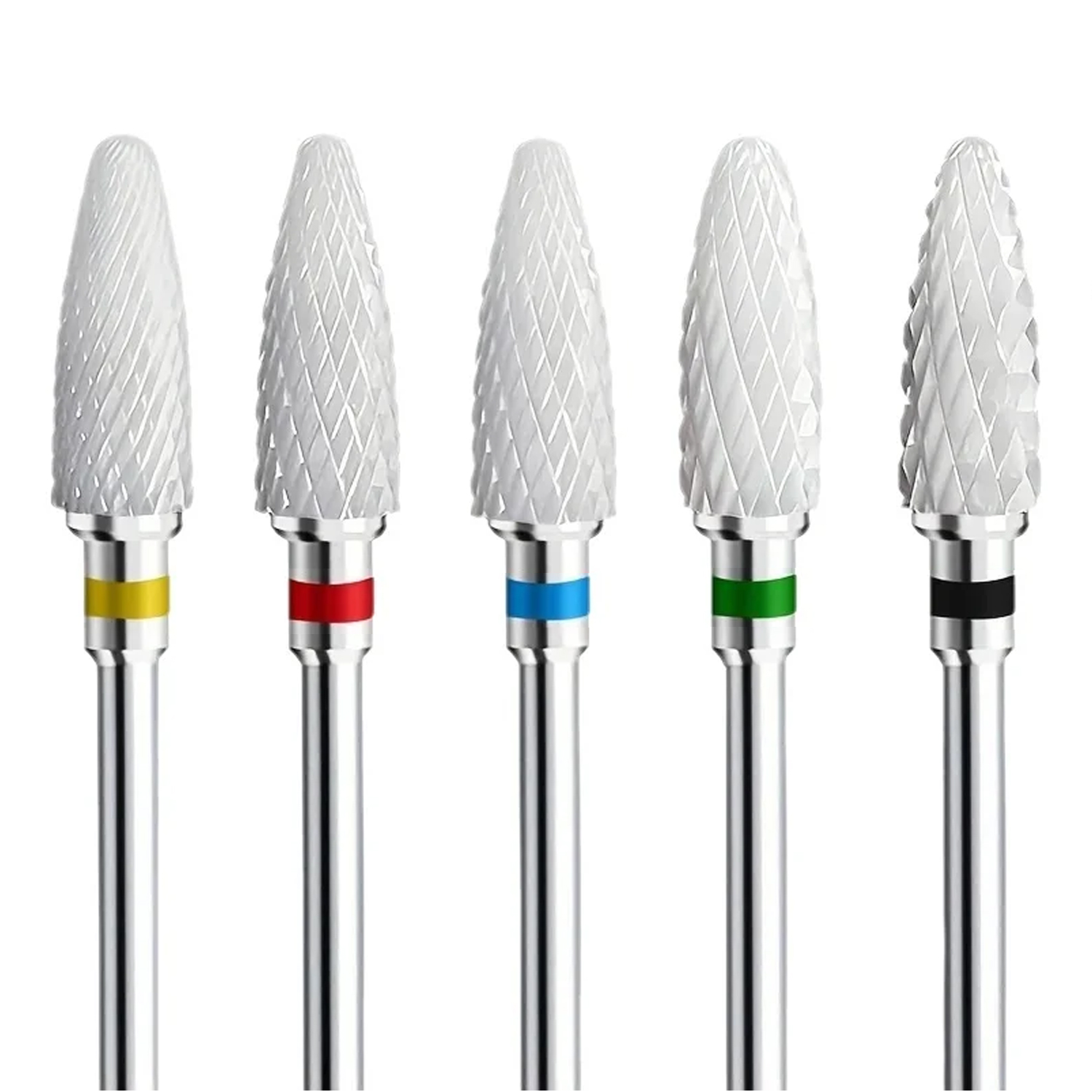 Ceramic Nail Drill Bits Set 5  - Rotary Tool Kit review and price
