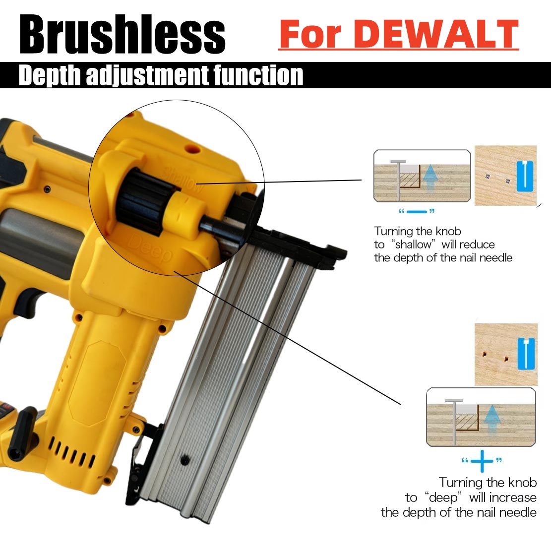 2in1 Brushless Electric Nail G - Power Tools Manufacturers review and price
