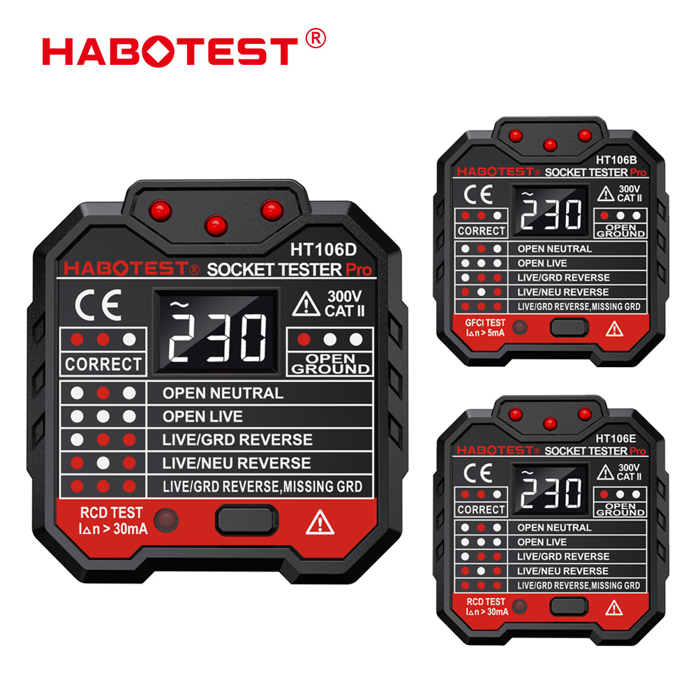 HABOTEST HT106 Digital Socket  - Power Tools Uk Review review and price