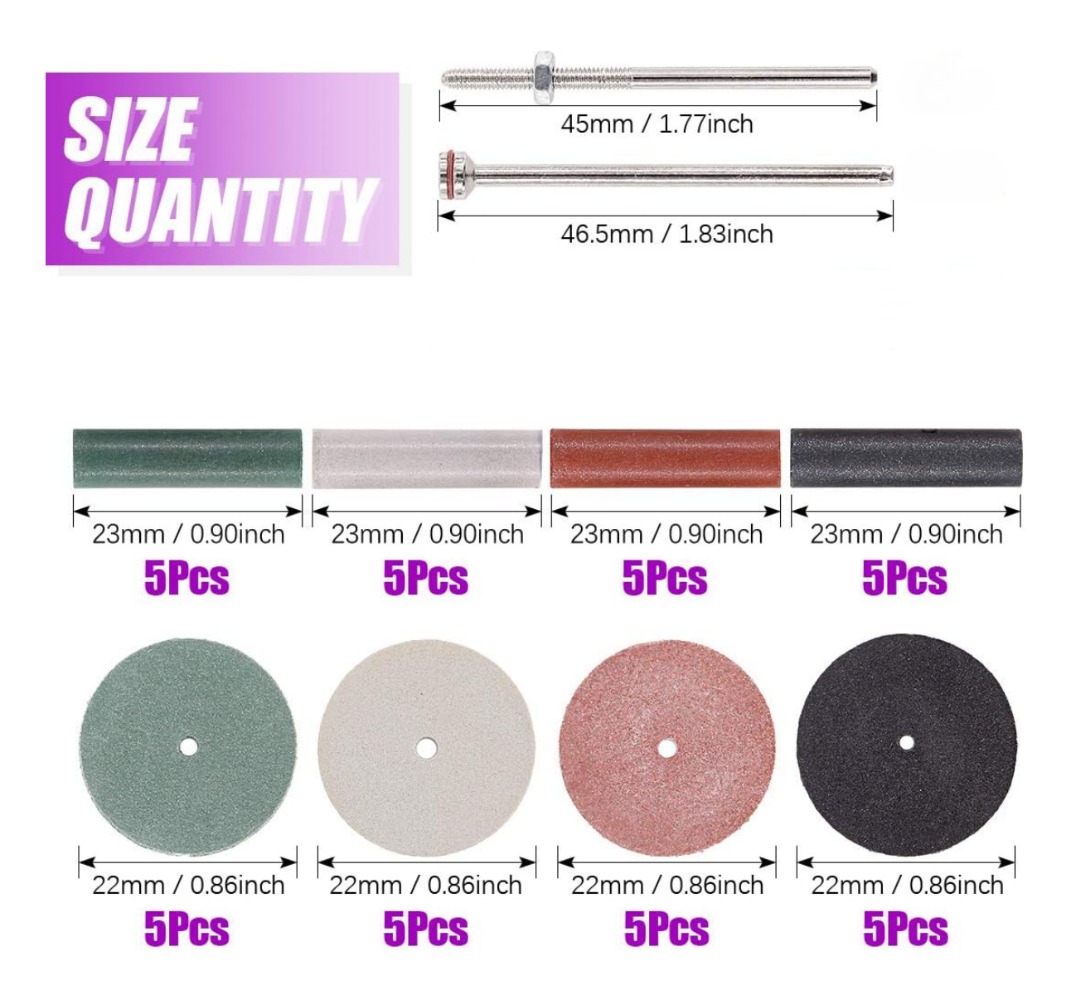 42Pcs Polishing Wheels Kit 40P - Rotary Tool Kit review and price