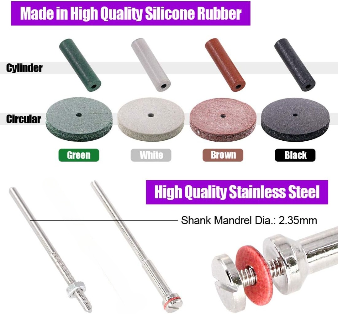 42Pcs Polishing Wheels Kit 40P - Rotary Tool Kit review and price