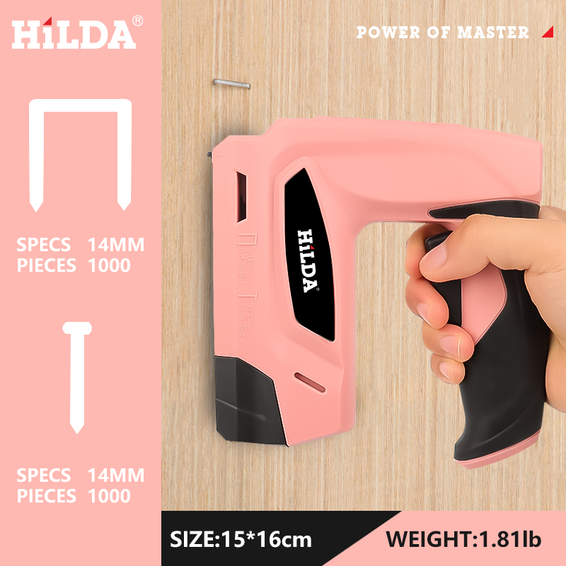 HILDA Electric Staple Nail Gun - Staple Gun Electric review and price