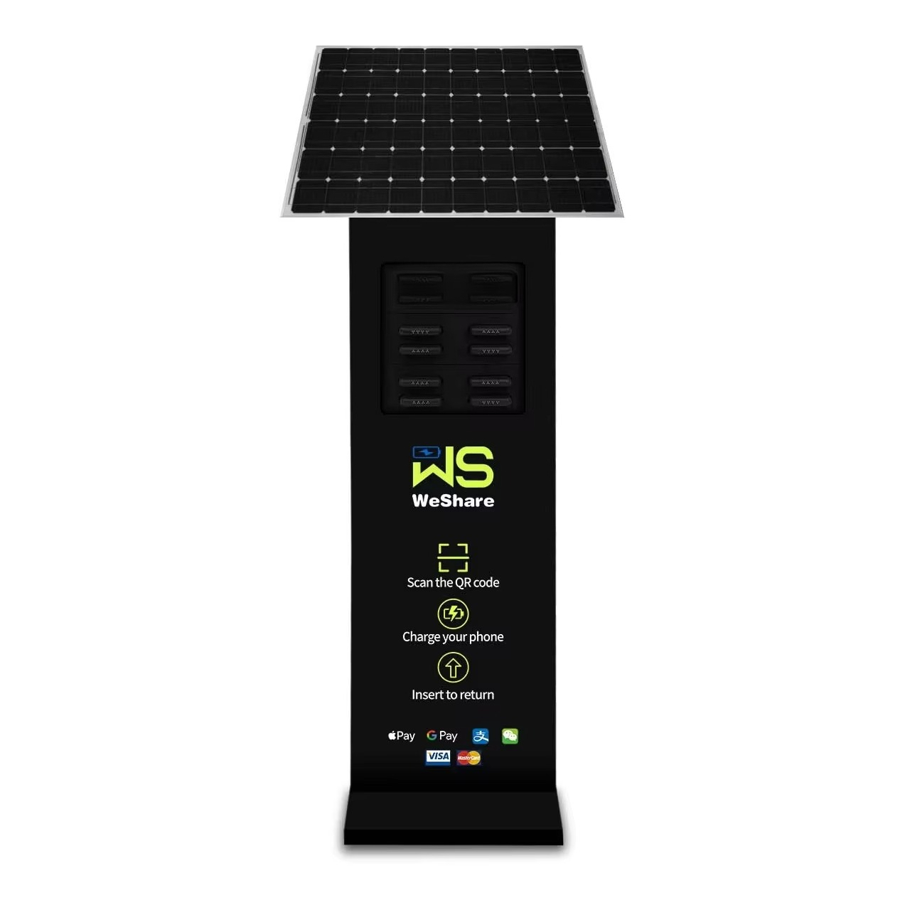 Solar bank rental station 24/7 - Power Tools Rental review and price