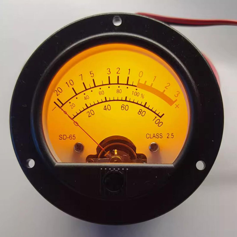Retro dial meter vu instrument - Power Tools Yellow And Black review and price