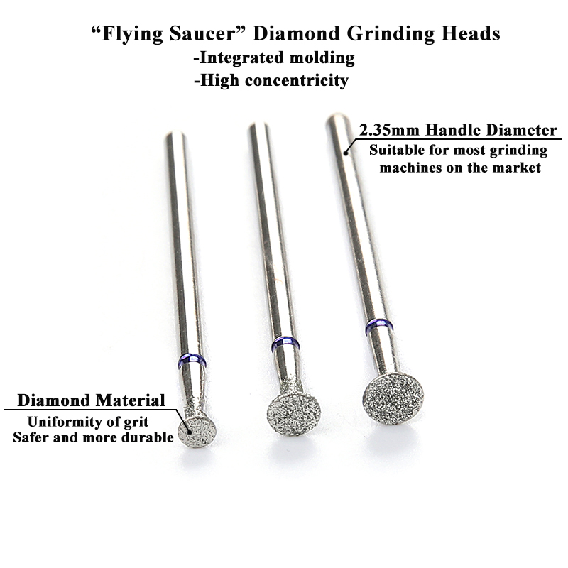 3pcs/set Diamond Nail Drill Bi - Rotary Tool Kit review and price